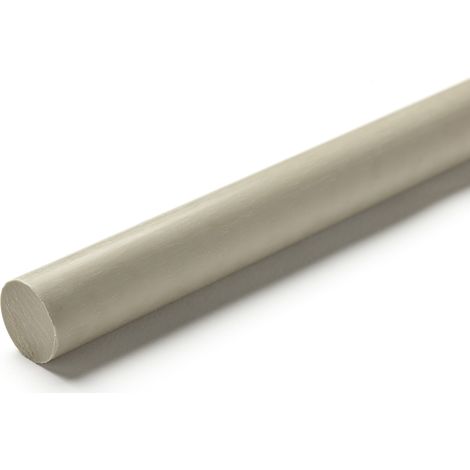 Tige en polypropylène PP RS PRO Beige, Gris Dia. 50mm x 1m ( Prix pour 1 Lot )