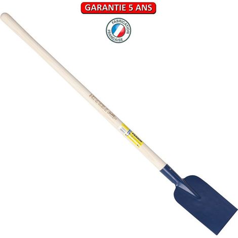 OUTILS PERRIN Grattoir à glace , brise glace,manche 1,05 m PEFC 100 %, outil pour la neige et trottoirs