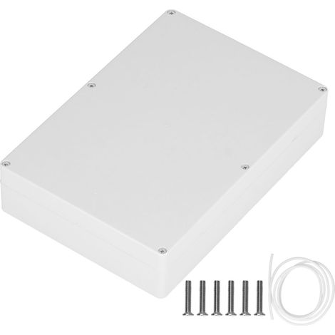 Junction Box IP65 Waterproof Plastic Case Outdoor Electronic Project Enclosure 60x182x263mm F6