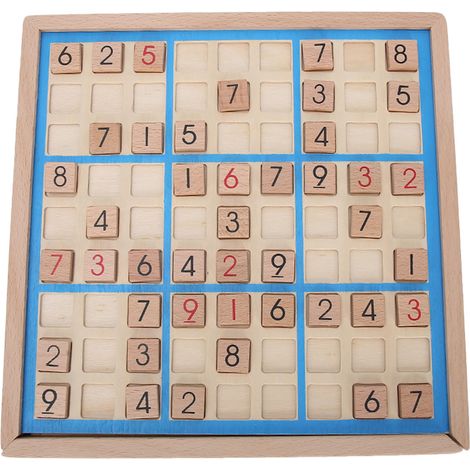 Jeu d'échecs en bois pour enfants, plateau d'entraînement logique, jouet de raisonnement et intelligence, cadeau idéal. (1/5)