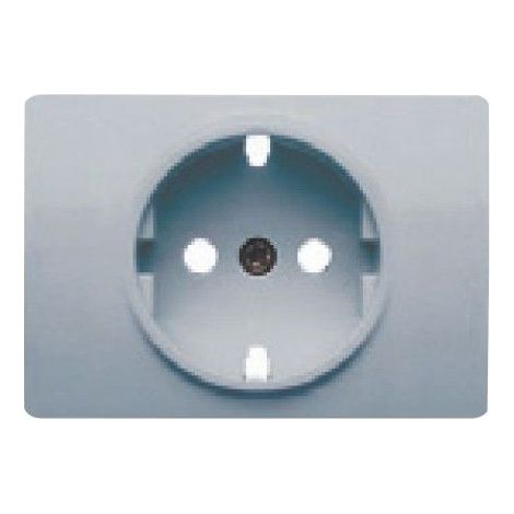Abdeckung für Stecksockel 2P + TT SILBER LUNA BJC Coral 21724-PL