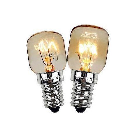 Premium-Kühlschrank-/Gefrierschrank-Glühbirne/Lampe E14-Schraubgewinde 15 W 240 V Wolfram. (2 Stück) (1/3)