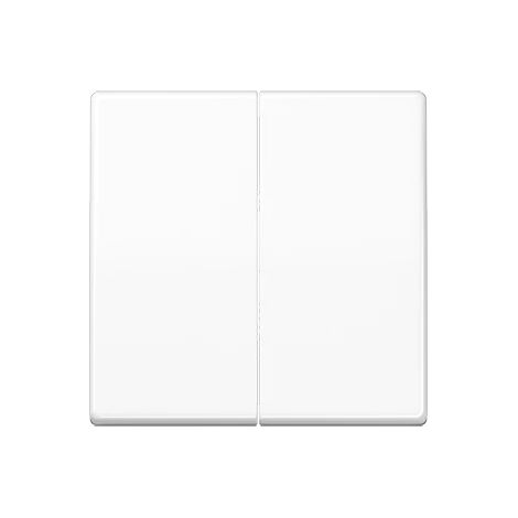 Jung LB-Management Pulsador 2 veces, Duroplast, Serie AS, blanco alpino AS 1702 WW