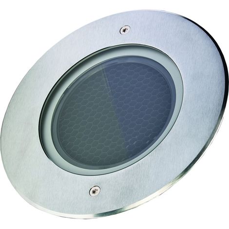 Encastré de sol extérieur DEEP LIGHT 116 fixe rond inox 4000K 600lm 4x1,5W - EUROPOLE - 51902