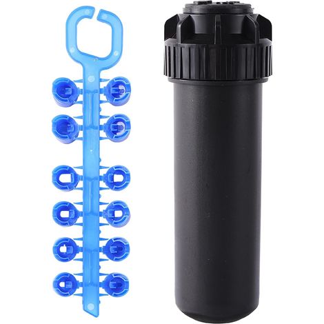 Arroseur enterré 3/4" à Rotor fileté Femelle, arroseur escamotable, modèle 5004, de Jardin Engrenages réglable 40° 360° (1/5)