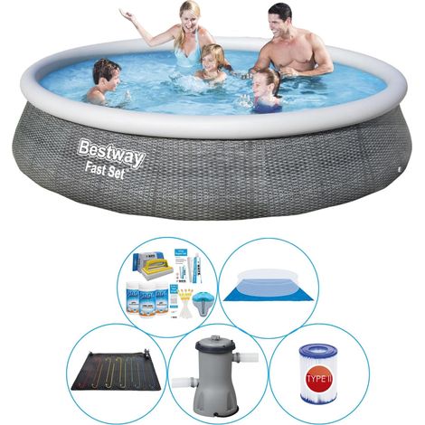 Bestway Bestway Fast Set Ronde - 396x84 cm - 6-pièces S21446