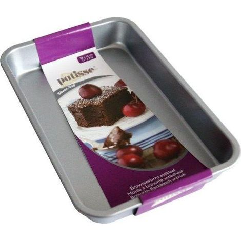 Patisse Serie Silver-Top Molde para Brownie Plateado 28x18 cm (1/2)