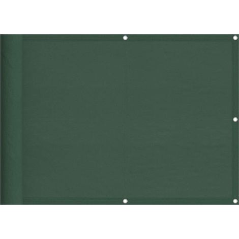 Maison Exclusive - Paravento Balcone Verde Scuro 75x700 cm 100% Poliestere Oxford