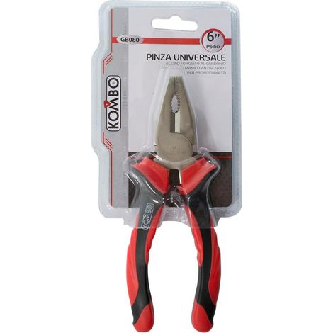 Pinza UNIVERSALE PROFESSIONALE da 160mm in acciaio forgiato a caldo