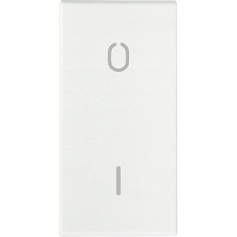 VIMAR - 19021.99.B Tasto 1M simbolo O I bianco