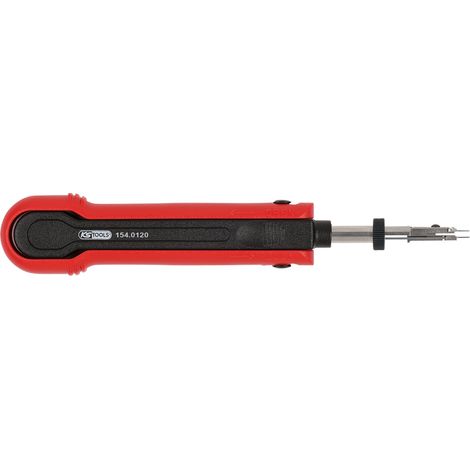 KS Tools Entriegelungswerkzeug für Flachstecker/Flachsteckhülsen 2,8 mm (KOSTAL SLK), 2-fach verstellbar