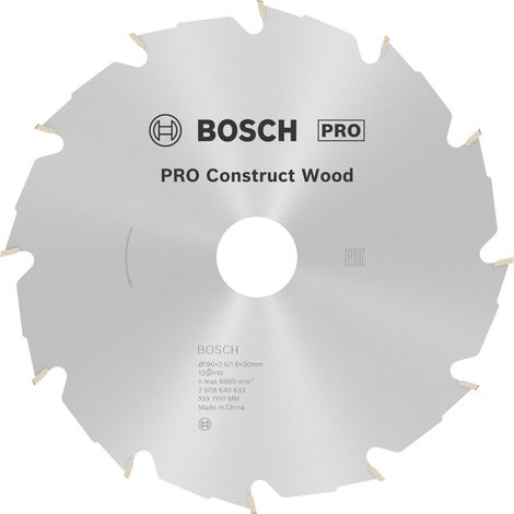 1x Lame de scie circulaire filaire Construct Wood (1/5)