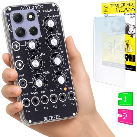 Funda para Motorola Moto G86 Power, carcasa trasera con foto y cristal 9H. (1/5)