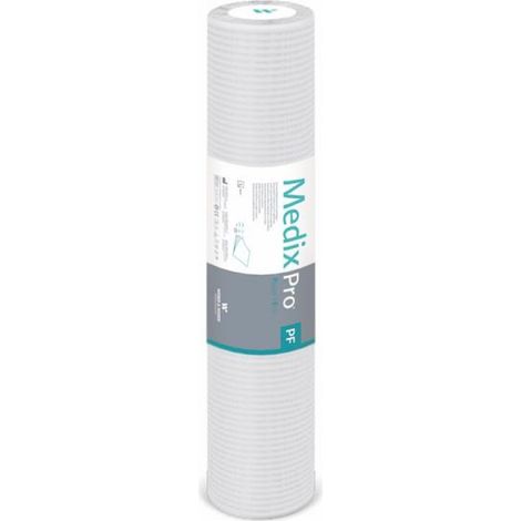 Rollos higiénicos de papel tisú y papel de aluminio blancos MedixPro Weber de 50x80 cm para maquillaje permanente. (1/3)