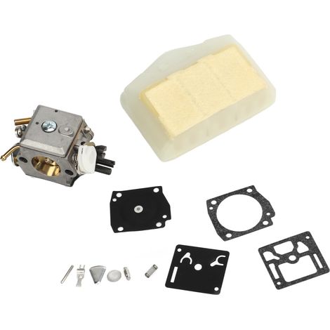 Vergaser-Reparatursatz, Zündkerze und Luftfilter für Husqvarna 372, 371, 365, 362 Kettensägen 5032832 03 (1/5)