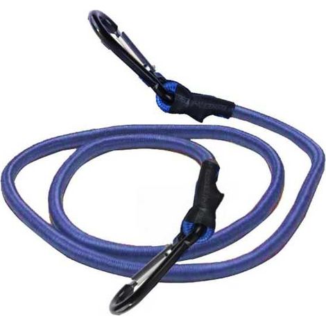 Corde élastique mousqueton 10 mm, 150 cm, haute 08814
