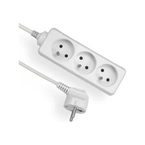 Prolunga portatile a 3 prese da 5 m Elgotech