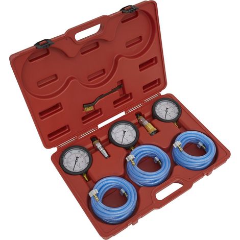 Sealey Air Brake Test Gauge Set for Commercial Vehicles VS932