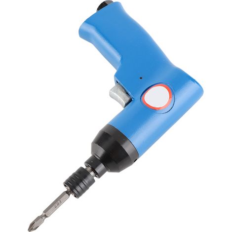 Tournevis pneumatique 1/4'', outil de type pistolet, poignée d'embrayage, réversible, 1000 tr/min (1/5)