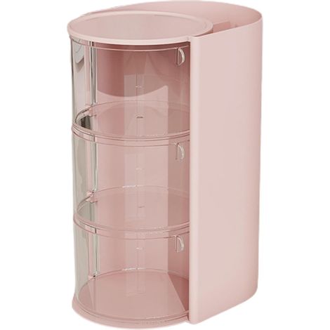 Make-up-Aufbewahrungsbox, Kosmetik-Organizer mit großem Fassungsvermögen, drehbare Schublade für Kosmetikartikel (1/5)
