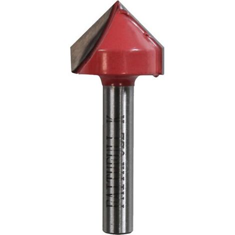 Faithfull Router Bit TCT V-Groove 13.0mm x 19.1mm 1/4in Shank FAIRB51 (1/5)