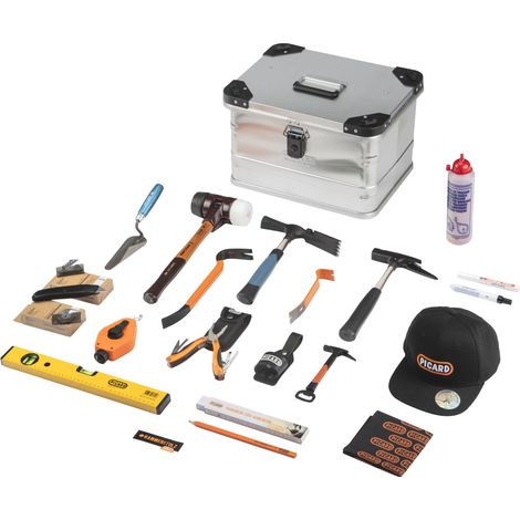 PICARD Starter Set Bau / GalaBau in Alubox 23-teilig Nr. 70020-031 (1/5)