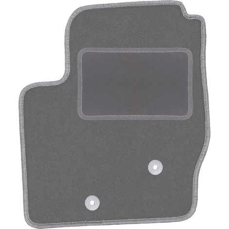 Alfombrilla de terciopelo para el conductor para: Volvo XC90 I SUV de 7 plazas (2002-2014) grafito (1/5)