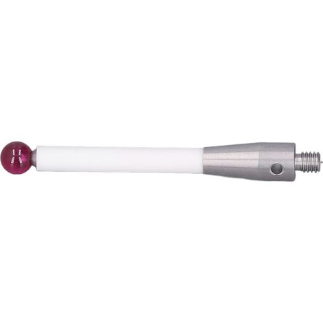 Palpeur CMM à bille de 6 mm en acier inoxydable et tige en céramique avec filetage M4