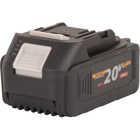 Procraft 20/4 batteria 20 V 4,0 Ah / 4000 mAh Li-ion con indicatore di carica