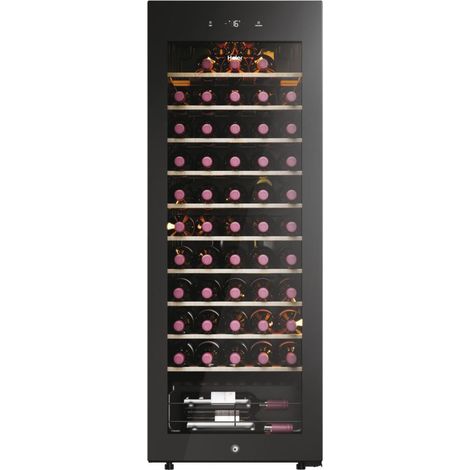 Haier Weinkühlschrank für 58 Flaschen schwarz (1/5)