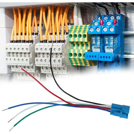 Lot de 3 connecteurs de prise 5 broches de haute qualité pour interrupteur à bouton-poussoir métallique de 16 mm (1/5)