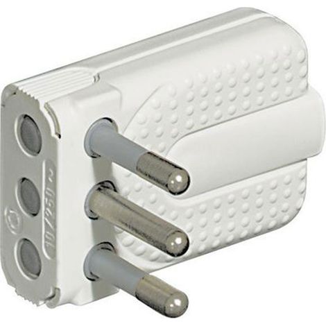 bticino S2465TA adaptador de enchufe eléctrico Blanco