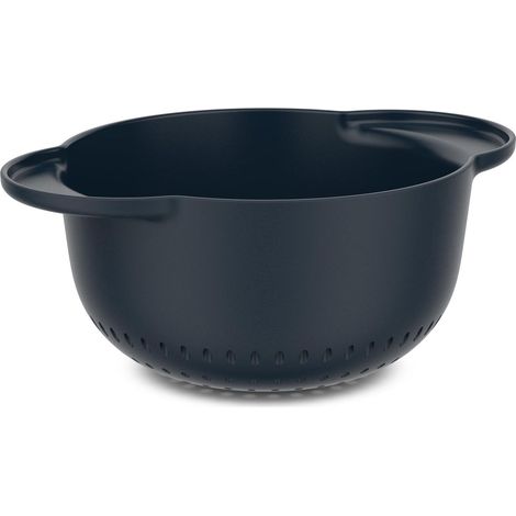 Mepal - Scolapasta Chef it - Drenaggio rapido - Base antiscivolo per maggiore stabilità - Lavabile in lavastoviglie - 1500 ml - Navy (1/4)