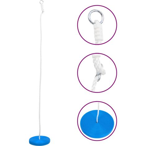 Tellerschaukel 200 cm Blau