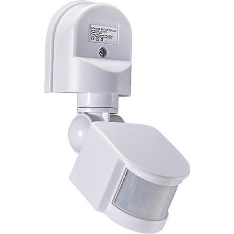 Intelligenter Infrarot-Körpersensor mit einstellbarem Winkel, Decken- und Wandmontage.