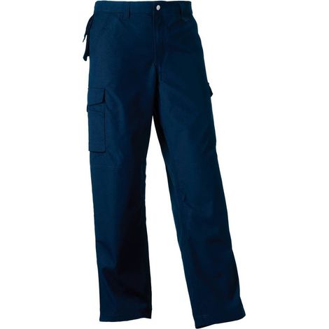 Pantaloni da lavoro Russell Heavy Duty Blu navy M