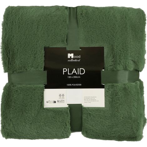 Mica Decorations Plaid Brun foncé H2xl150xL200cm (1/4)