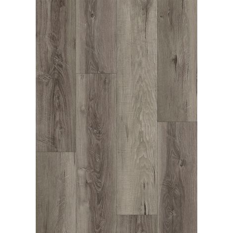 Mexen Tucson échantillon de panneaux vinyles 1240 x 182 mm SPC 6,5 mm, sous-couche IXPE 1,5 mm, 4 V-Fuga, Noyer - F1073-S (1/2)