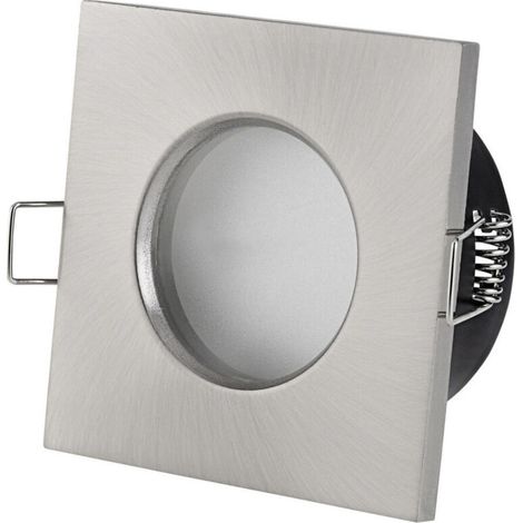 Appui Einbaustrahlerfassung für LED-Lampen MR16 PAR16 Quadratisch Stahl 75 mm (1/3)