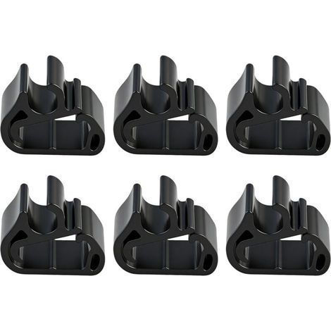 6 Pièces Clips Essuie-Glace Avant pour Peugeot 408 Peugeot 5008 Citroën C5 Aircross DS 7, Fixation Tuyau de Bras D'Essuie-Glace, Accessoire Entretien Balai Essuie-Glace (1/5)