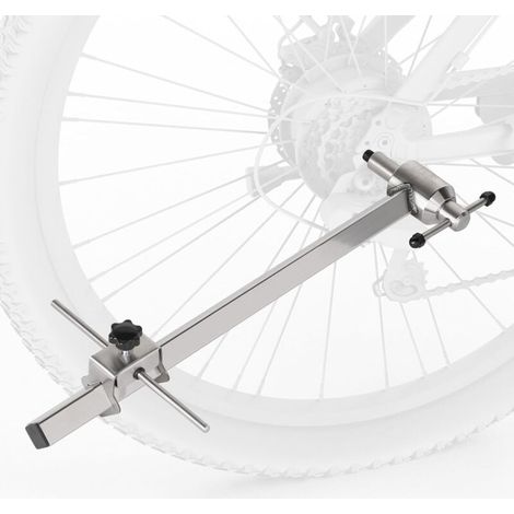 Herramienta de acero inoxidable para enderezar patillas de cambio de bicicletas con ruedas de 26", 27,5" (650B) y 29" (700C), para corregir patillas de cambio deformadas. (1/5)