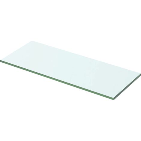 Mensola in vetro trasparente 50 x 15 cm 2702183/2