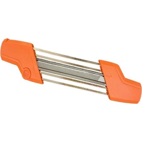 4,8 mm Kettensägenschärfer, 2 in 1 Kettenschärfer, manuelles Kettenschärfer Werkzeug, Kettensägenschärfer, handbetriebener Mini Elektro Schleifko (1/5)