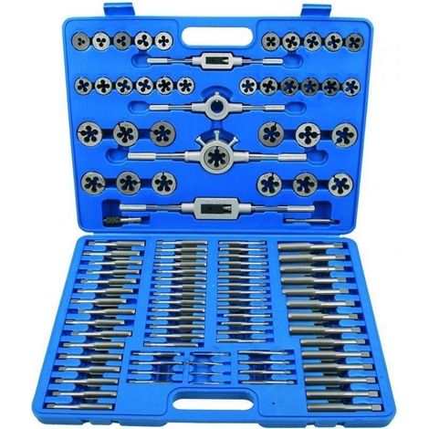 Kit 110 Pc Herramientas De Machos Y Terrajas Metricas (1/5)
