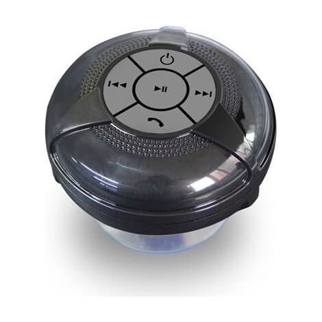 Lautsprecher feuchtigkeitsbeständig Bluetooth, Schwarz für Schwimmbad, Badezimmer, Swimmingpool 2 (1/5)