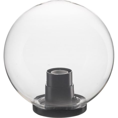 GLOBO TRASPARENTE D 25 CM CON BASE E27- 2,0 pz