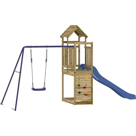 Maison Exclusive - Set da Gioco da Esterno in Legno di Pino Impregnato