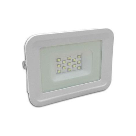 Faro LED slim bianco IP65 bianco freddo 6000K 10w