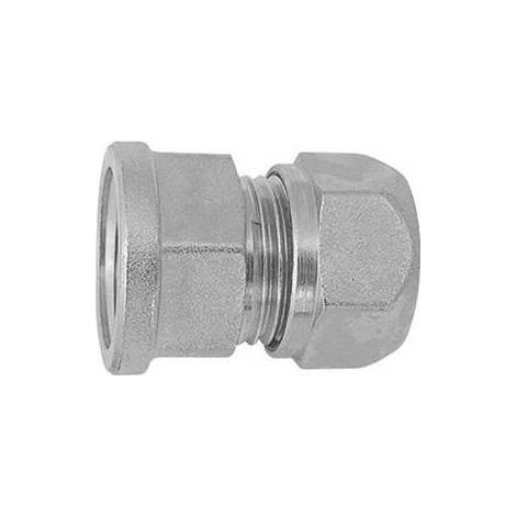 RACCORD DROIT FEMELLE TIEMME POUR MULTISTRATO Dimensions : 1/2 x 16