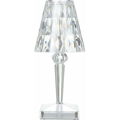 Enowelir Lampe De Chevet Cristal Diamant Reglable Luminosite Temperature Veilleuse USB Atmosphere Chambre (1/5)